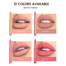 Load image into Gallery viewer, 12 Colors Matte Lipliner Waterproof Long Lasting Non-stick Cup Lipstick Pen Women Lip Makeup Cosmetics
