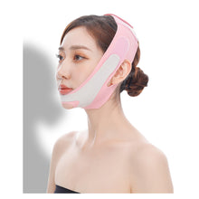 Load image into Gallery viewer, Far Infrared Elastic V-face Bandage Face Slimming Mask Chin Cheek Lift Up Belt Facial Care Tool for Women

