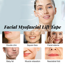 Load image into Gallery viewer, Facial Myofascial Lift Tape Anti Sagging Face Lifting Tightening Face Lifting Tape Breathable Face Lifter Paste
