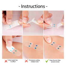 Load image into Gallery viewer, 120pcs/box Face Invisible Lifting Sticker Lift Tighten Fade Fine Lines Anti-wrinkle V-face Shaped Lifting Patch
