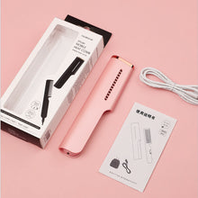 Load image into Gallery viewer, Portable USB Interface Straight Hair Comb Constant Temperature Multi-function Hair Straightener Dual-purpose Curling Iron Hair Style Tool
