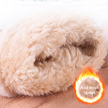 Load image into Gallery viewer, Suede Plush Thickened Touch Screen Warm Gloves Winter Warm Cold Proof Gloves Comfortable Soft Fabric Gloves for Women
