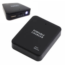 Load image into Gallery viewer, Portable USB 4AA Battery Emergency Charger Power Bank Case For Cell Phone
