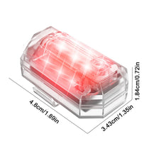 Load image into Gallery viewer, 7 Colors Car Motorcycle Wireless Remote Control Strobe Light LED Warning Lamp For Bicycle RC Drone Flash Position Indicator Lamp
