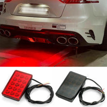 Load image into Gallery viewer, Universal Car 15 LED 3rd Third Rear Strobe Flashing Tail Brake Stop Light Lights Signal Lamp Car Accessories F1 Style
