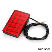Load image into Gallery viewer, Universal Car 15 LED 3rd Third Rear Strobe Flashing Tail Brake Stop Light Lights Signal Lamp Car Accessories F1 Style
