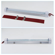 Load image into Gallery viewer, 12V-85V LED 72LED Car Interior Light Lamp Strip Bar On/Off Switch for Van Lorry Truck Camper Caravan Camping RV Caravan
