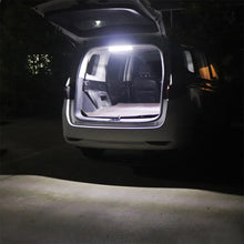 Load image into Gallery viewer, 12V/24V LED 48LED Car Interior Light Lamp Strip Bar On/Off Switch for Van Lorry Truck Camper Caravan Camping RV Caravan

