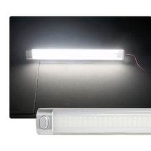 Load image into Gallery viewer, 1Pc Aluminium Alloy 168LED Car Interior Light Bar Strip with ON/OFF Switch for Truck RV Van Lorry Camper Boat Caravan Motorhome 12V-80V
