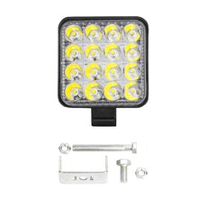 Load image into Gallery viewer, 1Pc 48W Car Light 12V LED 4X4 Headlight Offroad Work Light Bar Tractor Spotlights For SUV ATV Motorcycle Truck
