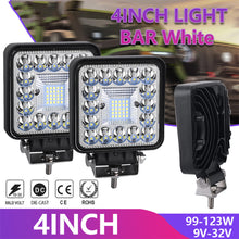 Load image into Gallery viewer, 1Pc 4inch Car 123W LED Bar Offroad 9-36V 4X4 Spotlight Work Light Bar For Truck Tractor SUV ATV LED Headlights
