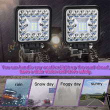 Load image into Gallery viewer, 1Pc 4inch Car 123W LED Bar Offroad 9-36V 4X4 Spotlight Work Light Bar For Truck Tractor SUV ATV LED Headlights
