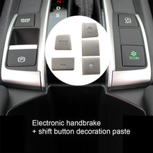 Load image into Gallery viewer, 11Pcs Electronic Handbrake Patch Central Control Panel Sticker Decoration Modification Accessories Supplies For Honda Civic 10th 2016 - 2021
