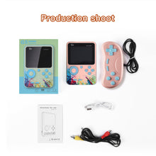 Load image into Gallery viewer, 500 Games Mini Handheld Video Game Console Retro Portable 3.5-inch Screen LCD Kids Color Student Card Machine Two Roles Gamepad
