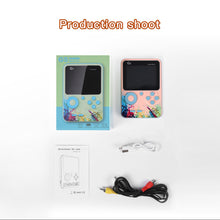 Load image into Gallery viewer, 500 Games Mini Handheld Video Game Console Retro Portable 3.5-inch Screen LCD Kids Color Student Card Machine Two Roles Gamepad

