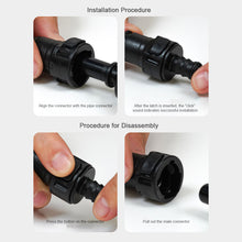Load image into Gallery viewer, Car Fuel Line Rubber Hose Coupler 7.89/9.89/ Auto Fuel Line Hose Coupler Quick Release Connect Connector Accessories
