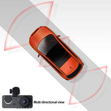Load image into Gallery viewer, 3-Lens 1080P 2.0inch Car DVR HDInside Vehicle Dash CamThree Way Camera DVRs Recorder Video Registrator Dashcam Camcorder
