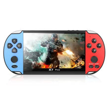 Load image into Gallery viewer, X12 Plus Handheld Game Console 5.1''/7.1'' Portable Video Game HD Screen Retro Game Console for NES/GBA Built-in 10000 Games
