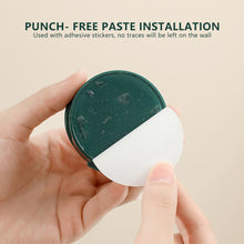 Load image into Gallery viewer, Circular Towel Storage Rack Adhesive Towel Holder Wash Cloth Clip Free Punch Wall Hanger Storage Bathroom Organizer Kitchen Accessories
