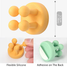 Load image into Gallery viewer, Self Adhesive Silicone Hook Seamless Razor Holder Bathroom Wall Kitchen Door Hangers Punch-Free Toothbrush Hanger Towel Rack Storage Hooks
