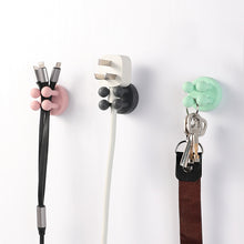 Load image into Gallery viewer, Self Adhesive Silicone Hook Seamless Razor Holder Bathroom Wall Kitchen Door Hangers Punch-Free Toothbrush Hanger Towel Rack Storage Hooks
