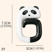 Load image into Gallery viewer, Cute Animal Hook Portable Handbag Holder Free Punching Purse Hanger Removable Decorative Table Hooks Wall Hangers Side Hooks Bathroom Room Clothes Sundries Rack
