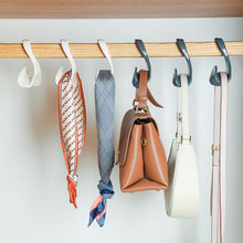 Load image into Gallery viewer, Bag Storage Hanger Home Closet Hat Hook Scarf Organizer Shawl Purse Hooks Durable Handbag Rack Creative Arched Hangers

