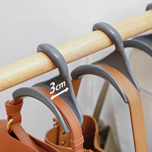 Load image into Gallery viewer, Bag Storage Hanger Home Closet Hat Hook Scarf Organizer Shawl Purse Hooks Durable Handbag Rack Creative Arched Hangers
