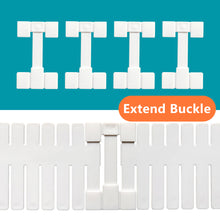 Load image into Gallery viewer, Drawer Partition Accessories Extension Buckle Fixed Clip DIY Storage Free Combination Clapboard Divider Makeup Sock Underwear Organizer

