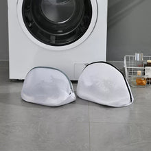 Load image into Gallery viewer, Mesh Laundry Bag with Zips for Trainers/Shoes for Washing Machines Travel Clothes Storage Box Organizer Bags Anti-deformation Airing Dry Tool
