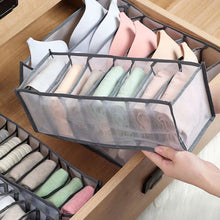 Load image into Gallery viewer, Underwear Organizer Foldable Closet Divider Storage Box Clothing Organization Drawer Separator for Socks Shorts Bra T-shirt
