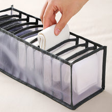 Load image into Gallery viewer, Underwear Organizer Foldable Closet Divider Storage Box Clothing Organization Drawer Separator for Socks Shorts Bra T-shirt

