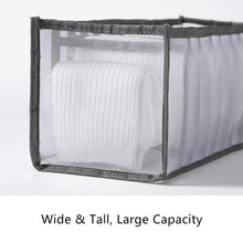 Load image into Gallery viewer, Underwear Organizer Foldable Closet Divider Storage Box Clothing Organization Drawer Separator for Socks Shorts Bra T-shirt
