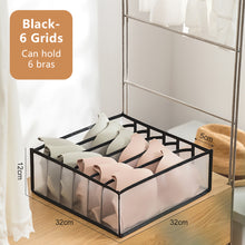 Load image into Gallery viewer, Underwear Organizer Foldable Closet Divider Storage Box Clothing Organization Drawer Separator for Socks Shorts Bra T-shirt
