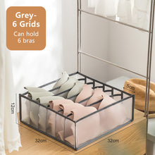 Load image into Gallery viewer, Underwear Organizer Foldable Closet Divider Storage Box Clothing Organization Drawer Separator for Socks Shorts Bra T-shirt
