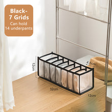 Load image into Gallery viewer, Underwear Organizer Foldable Closet Divider Storage Box Clothing Organization Drawer Separator for Socks Shorts Bra T-shirt
