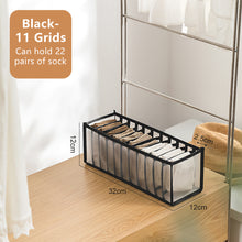 Load image into Gallery viewer, Underwear Organizer Foldable Closet Divider Storage Box Clothing Organization Drawer Separator for Socks Shorts Bra T-shirt
