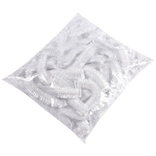 Load image into Gallery viewer, 100pcs Disposable Food Cover Elastic Food Lids Plastic Wrap For Fruit Bowl Cups Kitchen Storage Fresh Keeping Saver Bag Dustproof Leftovers Covers Shower Cap
