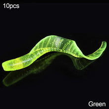 Load image into Gallery viewer, 10 PCS/Package Rubber bugs Twist The Tail Fishing Bait Fishing Equipment Fishing Bait
