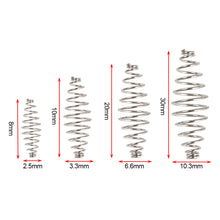 Load image into Gallery viewer, 50/100pcs Fishing Spring Feeder Cage Carp Hair Rig Combi Rigs Floating Feeder Accessory Stops S M L Carp Fishing Tackle
