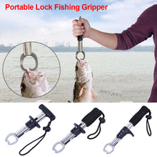 Load image into Gallery viewer, 15.5/17.5/21CM Stainless Steel Fishing Gripper Professional Fish Grip Lip Clamp Grabber Folding Pliers Fishing Equipment
