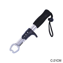 Load image into Gallery viewer, 15.5/17.5/21CM Stainless Steel Fishing Gripper Professional Fish Grip Lip Clamp Grabber Folding Pliers Fishing Equipment

