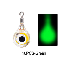 Load image into Gallery viewer, 10/20Pcs Mini Fishing Lure Light LED Deep Drop Underwater Eye Shape Fishing Squid Fishing Bait Luminous Lure for Attracting Fish
