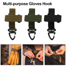Load image into Gallery viewer, Outdoor Tactical Gloves Climbing Rope Anti-lost Camping Hanging Buck Multi-purpose Nylon Gloves Hook Work Gloves Safety Clip
