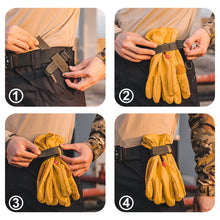 Load image into Gallery viewer, Outdoor Tactical Gloves Climbing Rope Anti-lost Camping Hanging Buck Multi-purpose Nylon Gloves Hook Work Gloves Safety Clip
