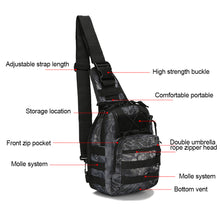 Load image into Gallery viewer, 600D Tactical Camping Hunting Daypack Fishing Outdoor Military Shoulder Bag Hiking Trekking Backpack Sports Climbing
