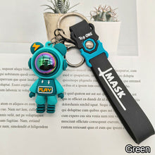 Load image into Gallery viewer, Cute Cartoon Lightning Bear Keychain Astronaut Bear Doll Keyring Bag Pendant Couple Car Keyholder Creative Bag Charm Accessories
