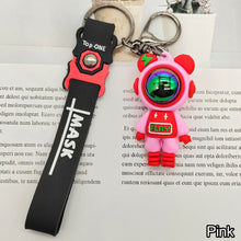 Load image into Gallery viewer, Cute Cartoon Lightning Bear Keychain Astronaut Bear Doll Keyring Bag Pendant Couple Car Keyholder Creative Bag Charm Accessories
