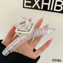 Load image into Gallery viewer, Personalized Korean Super Fairy Mesh Flower Feather Clip Fashionable Clamp Back Head Plate Hair Shark Hairpin Apparel Accessories
