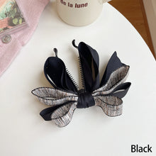 Load image into Gallery viewer, Personalized Korean Super Fairy Mesh Flower Feather Clip Fashionable Clamp Back Head Plate Hair Shark Hairpin Apparel Accessories
